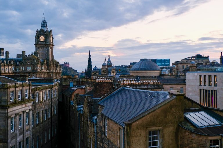 Skyline of Edinburgh