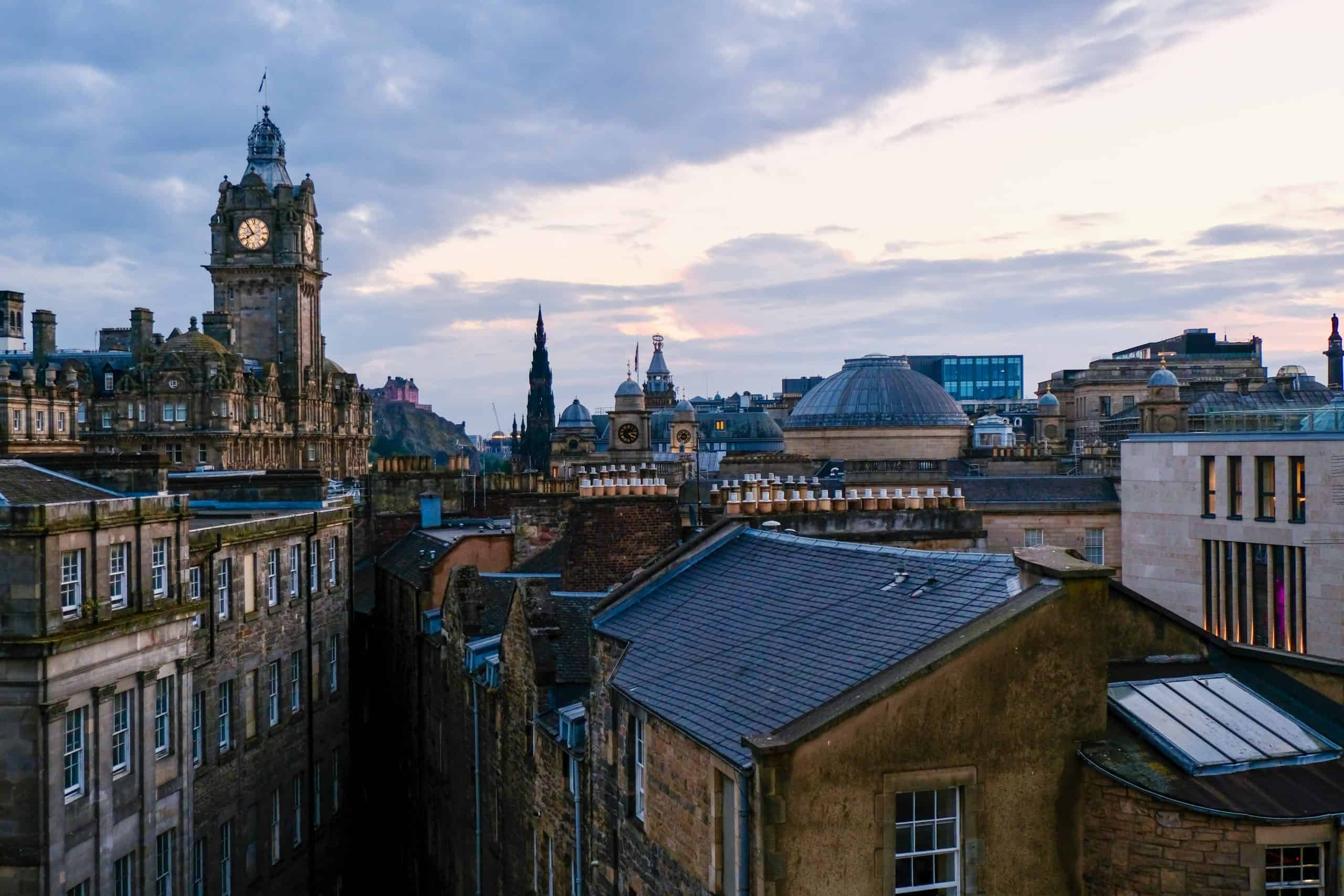 Skyline of Edinburgh