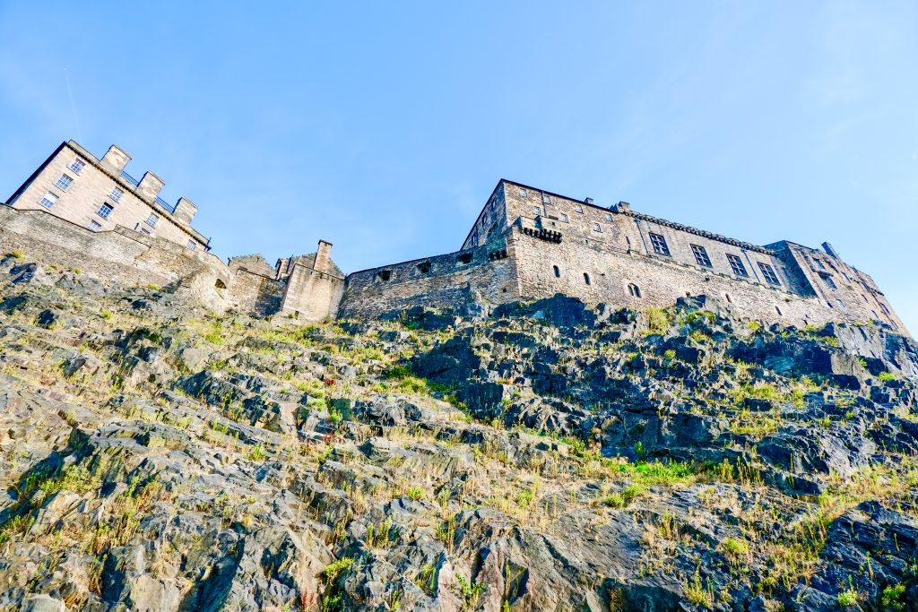 Edinburgh Castle a top Castle Rock
