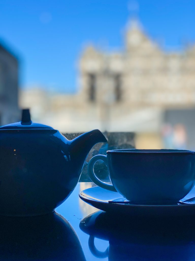 Tea at Mimi's Bakehouse in Edinburgh, Scotland