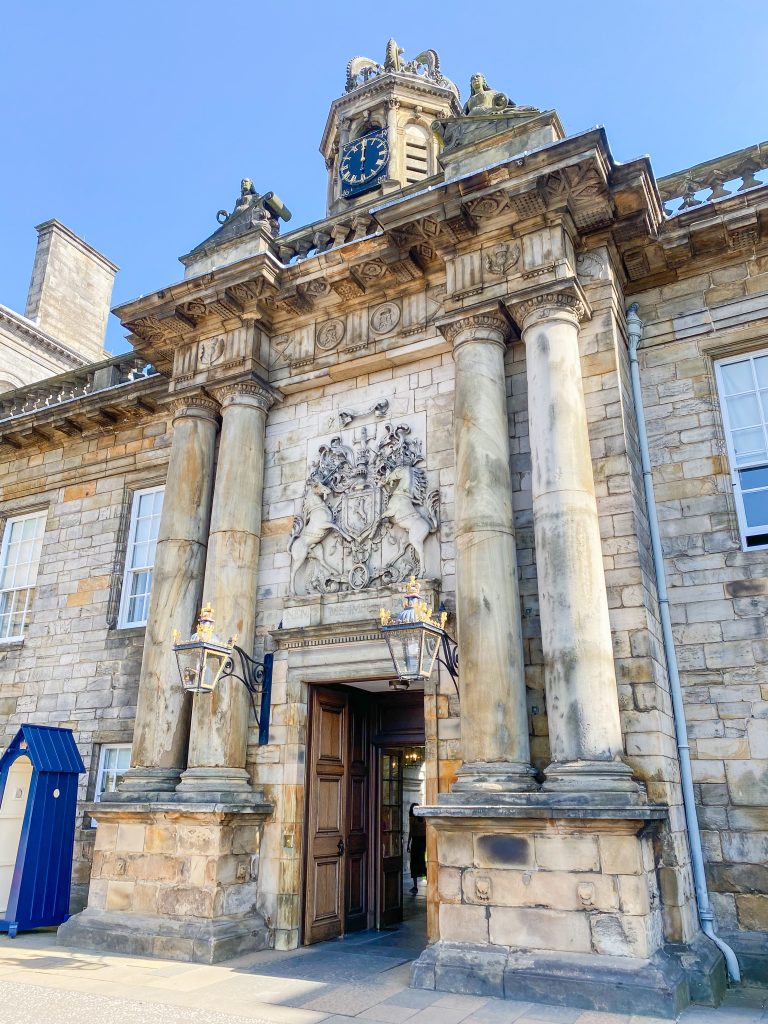 Holyrood Palace in Edinburgh