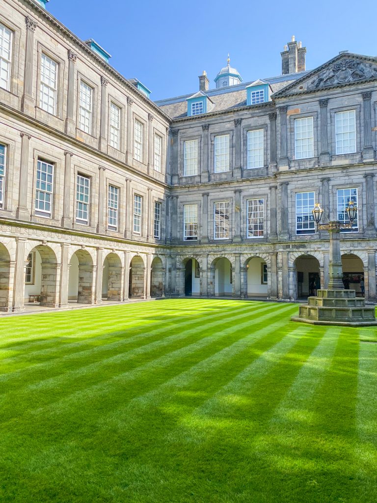 Holyrood Palace in Edinburgh