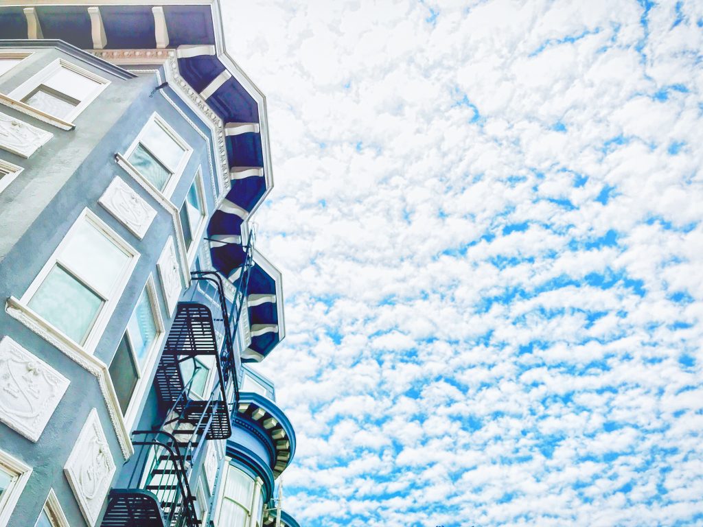 Victorian Bay Window Homes in San Francisco