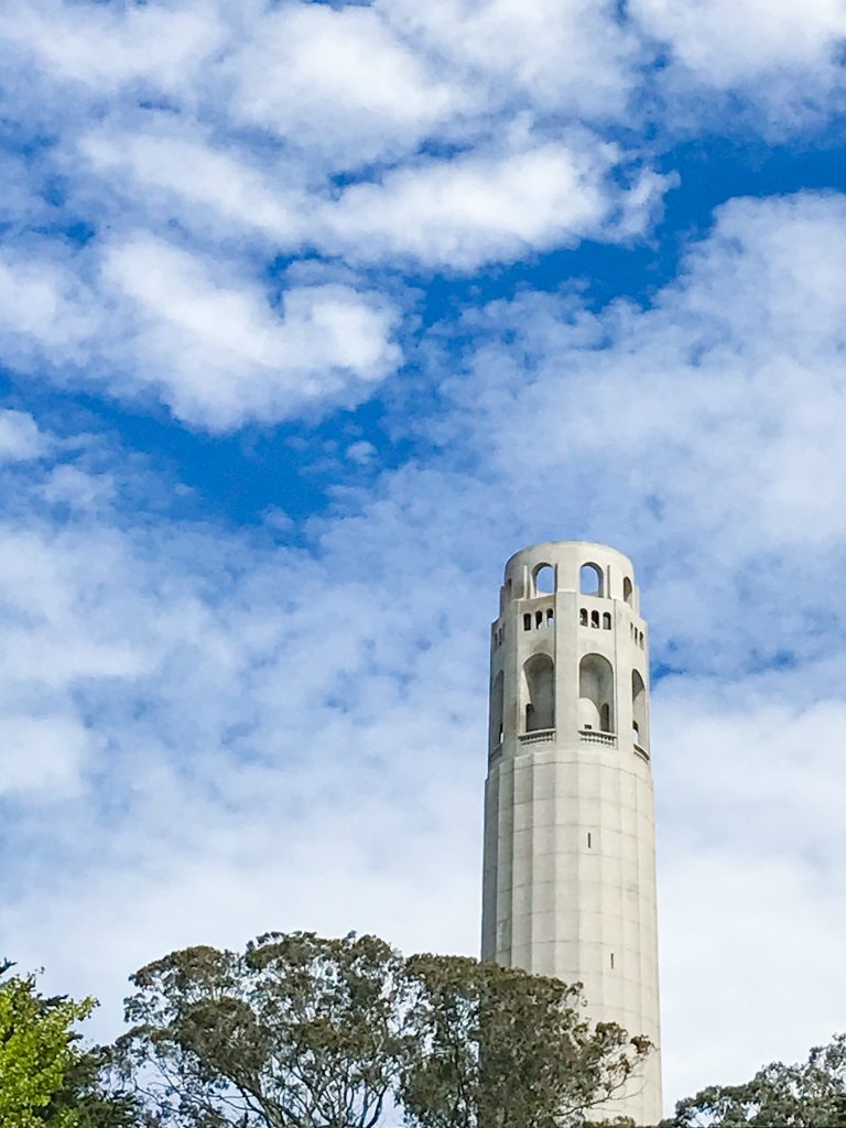 Coit Tower in San Francisco