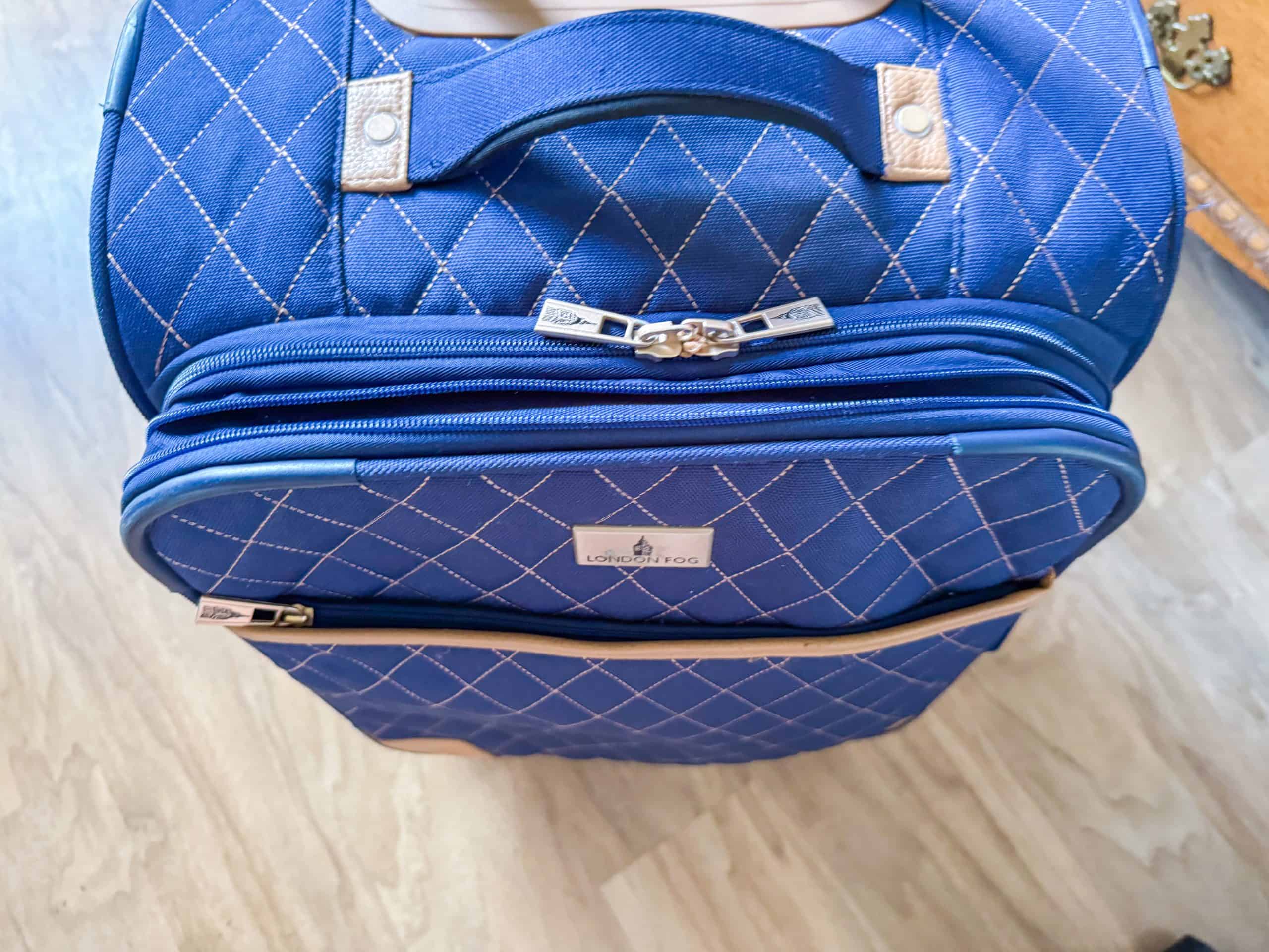 Blue Luggage Carry-On