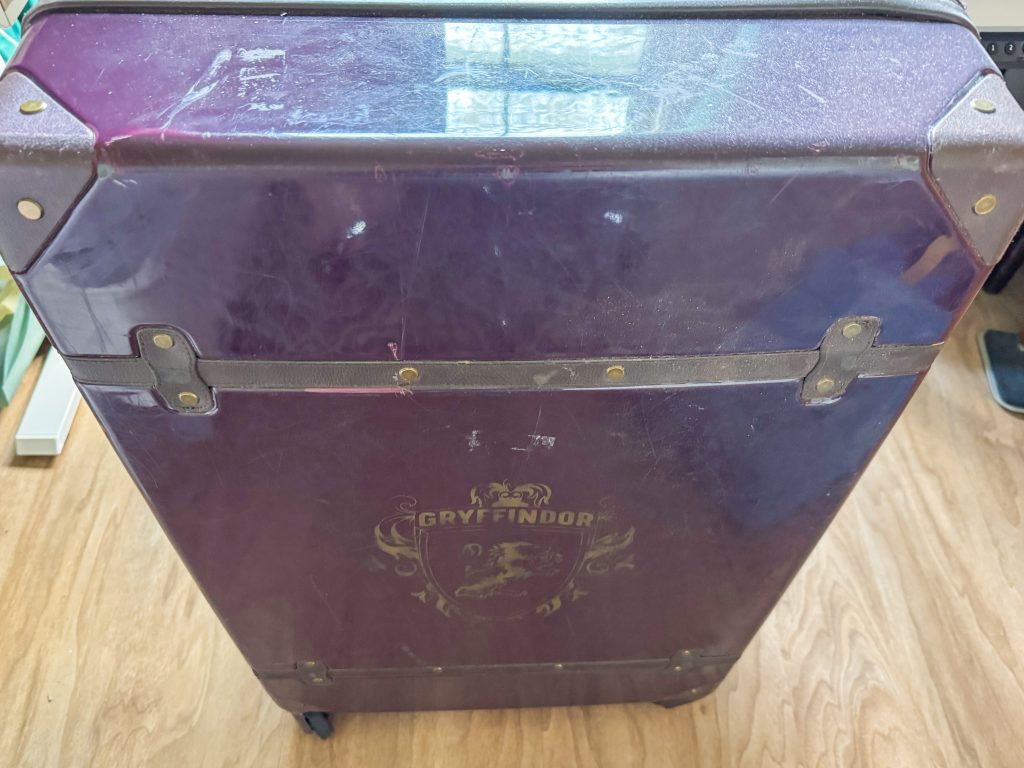 Gryffindor suitcase