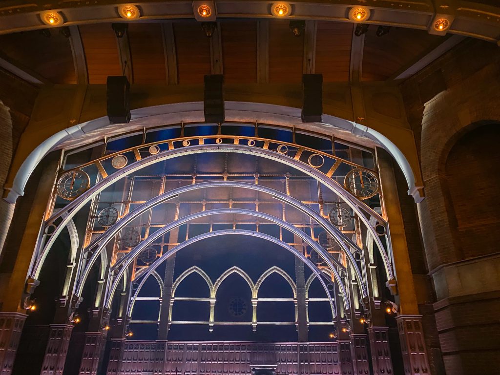 Stage of Cursed Child on Broadway in NYC