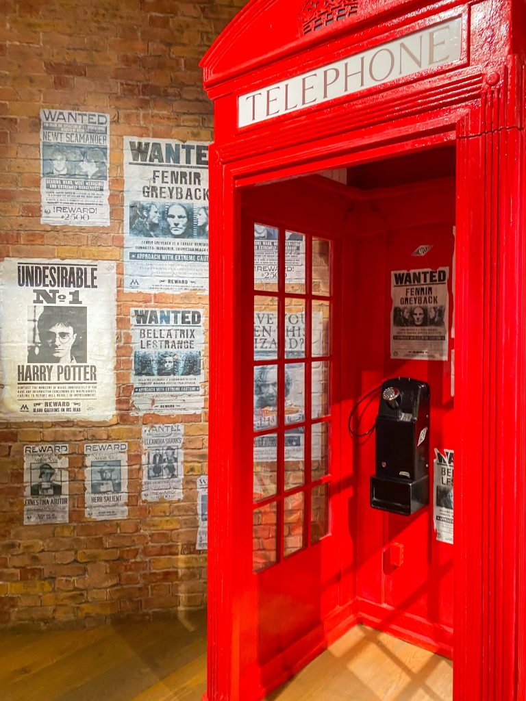 Props at the Harry Potter Store in NYC
