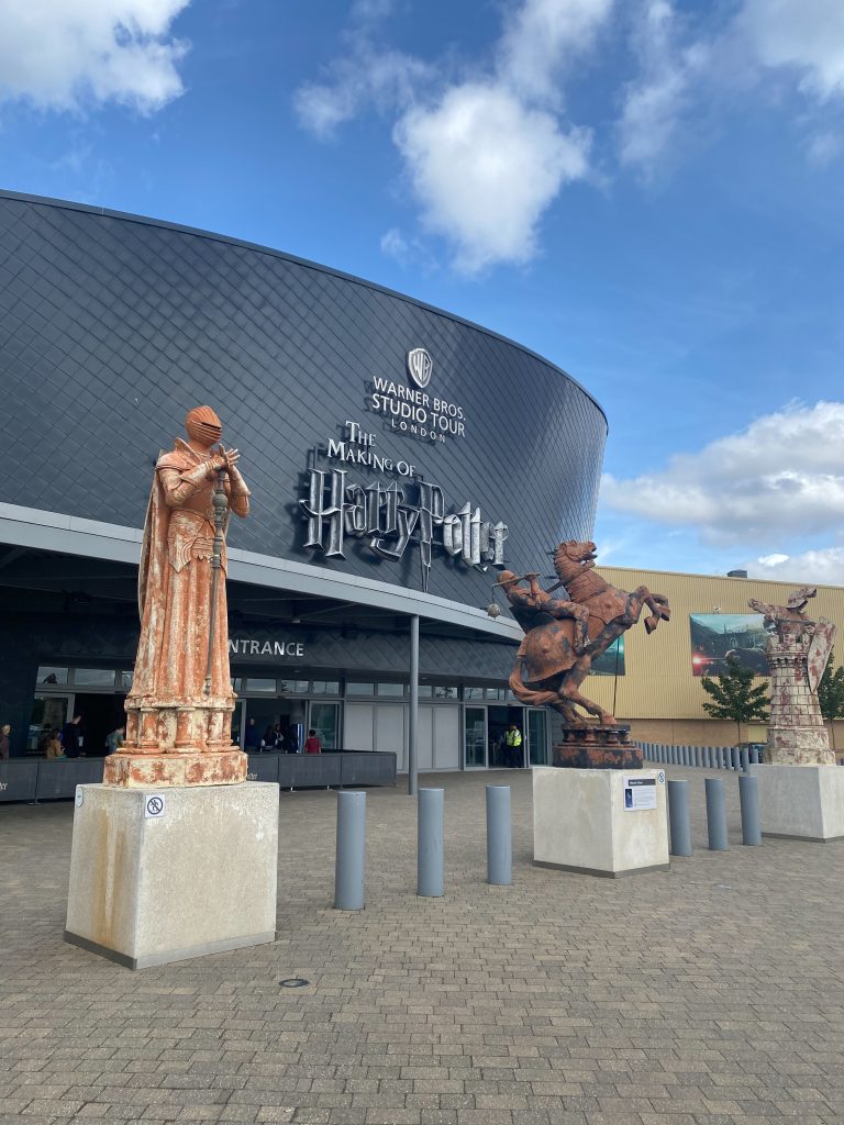 Outside of Warner Bros. Studio Tour in London